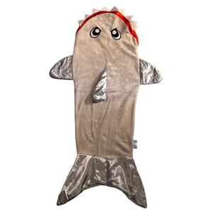 Kids Snuggie Gray Shark Blanket/Sleeping Bag